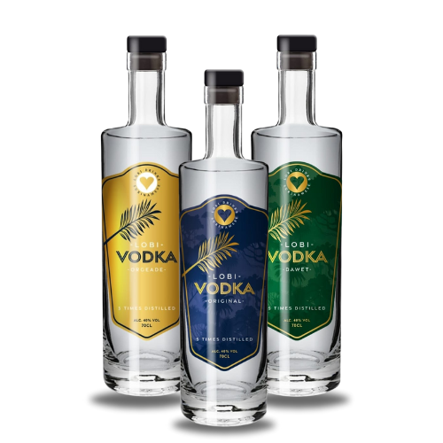 Lobi Vodka Triple Deal | Original - Orgeade - Dawet | 3x 0,7 L